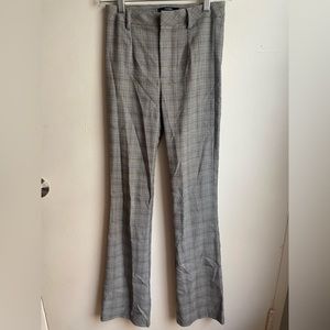 Bershka Plaid Dress Pants